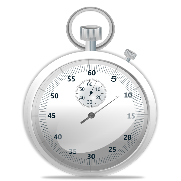 SVG Stopwatch vector image