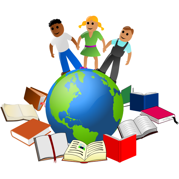 SVG Stories of the world vector image