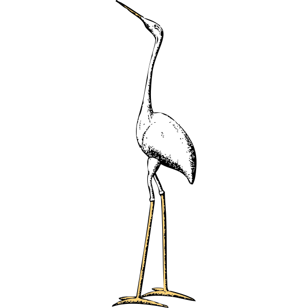 SVG stork