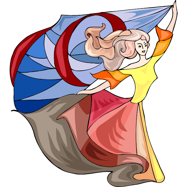 SVG Storybook dancer