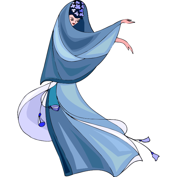 SVG Storybook fairy vector image