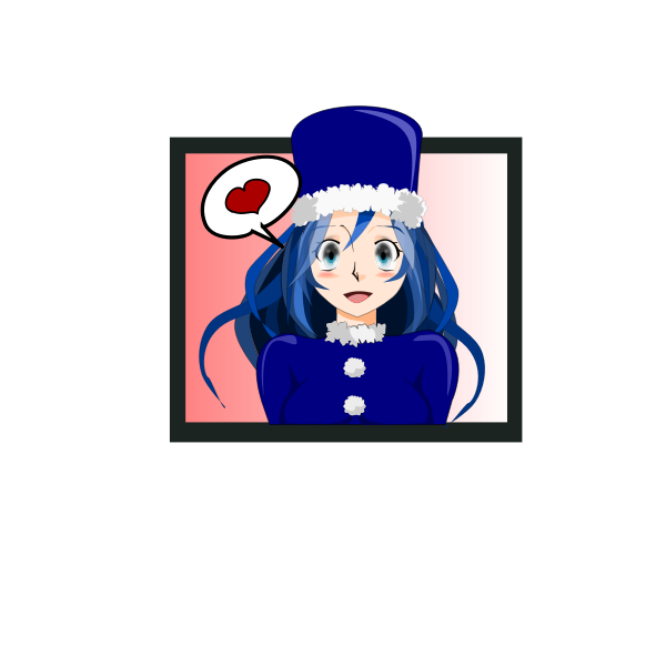SVG Storybook female character