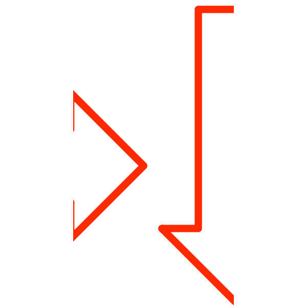 SVG Straight arrow set