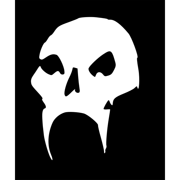 SVG Strange skull