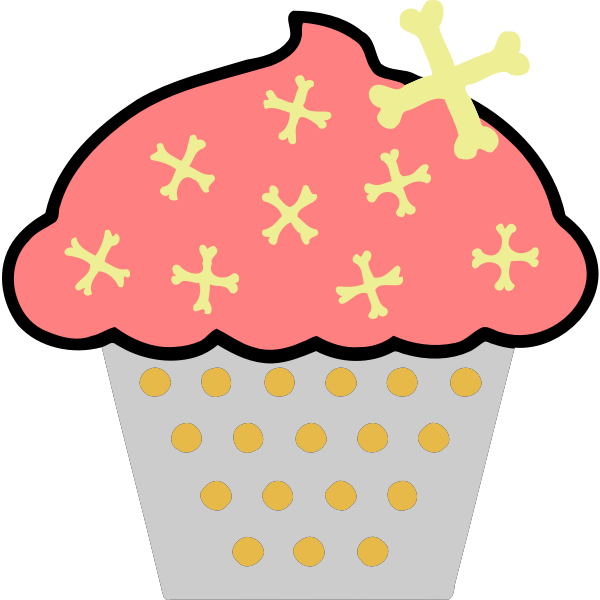 SVG Strawberry cake image
