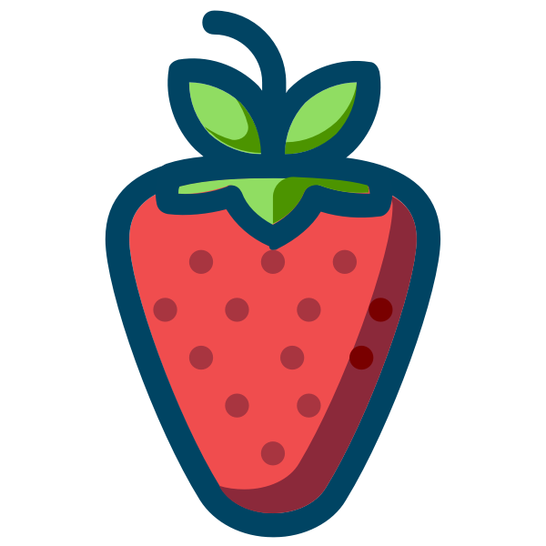 SVG Strawberry icon