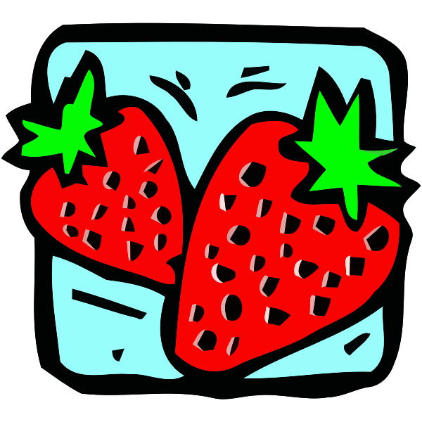SVG Strawberry icons