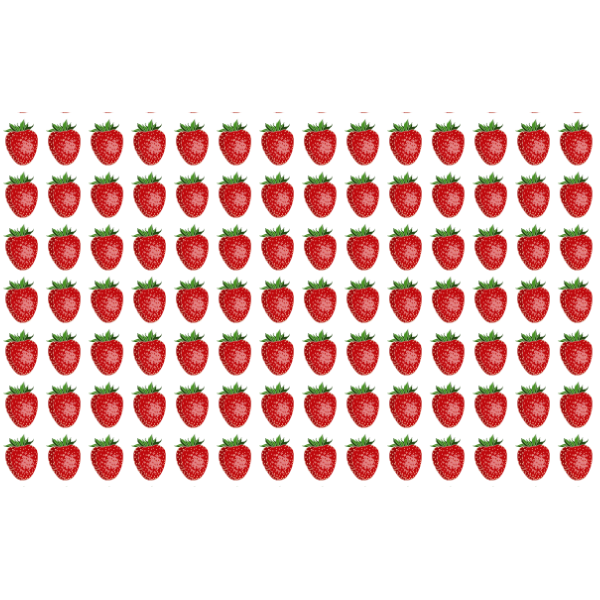 SVG Strawberry pattern