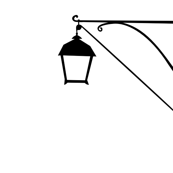 SVG Street lamp image