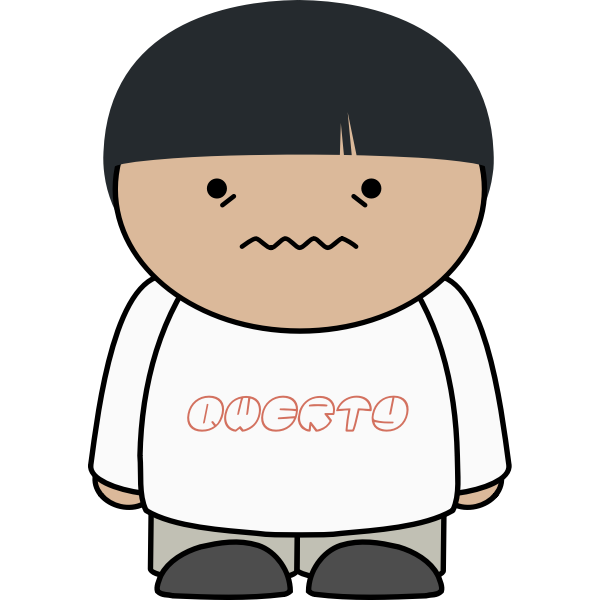 SVG Stressed out kid