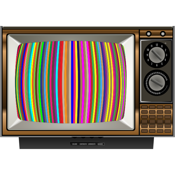 SVG Striped Test Pattern