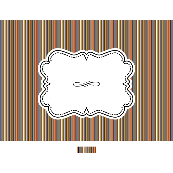 SVG Striped Vintage Pattern
