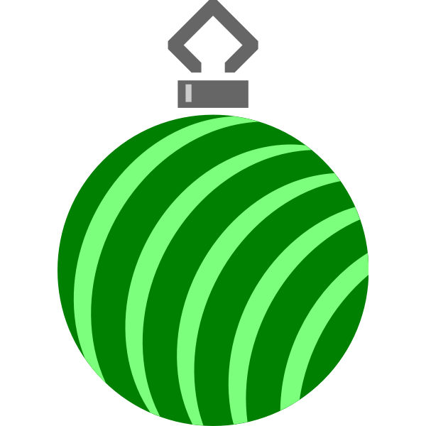 SVG Stripy green ball