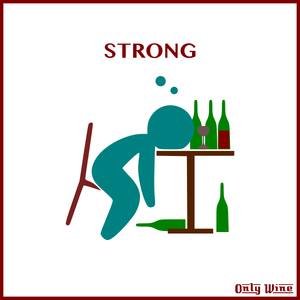 SVG Strong wine