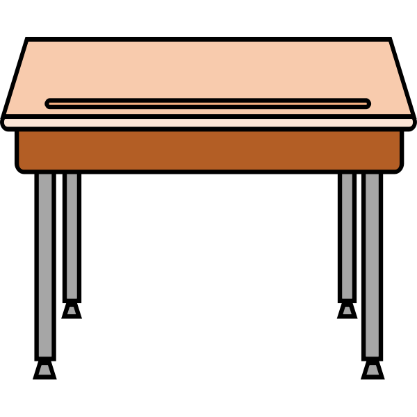 SVG Student desk