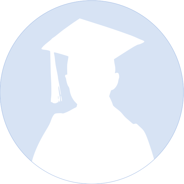 SVG Student silhouette