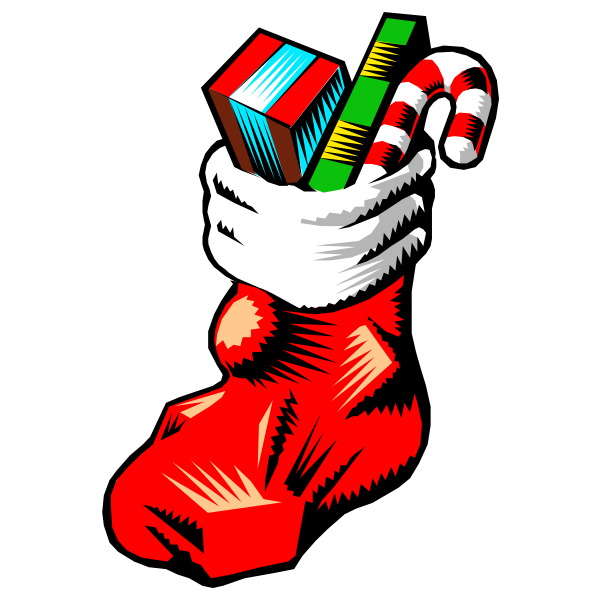 SVG Stuffed stocking