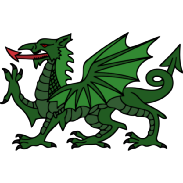 SVG Stylised dragon