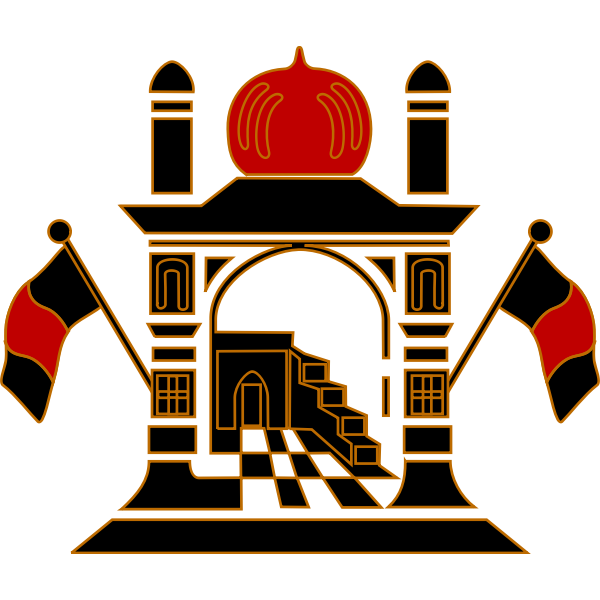 SVG Stylised mosque