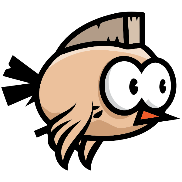 SVG Stylish bird