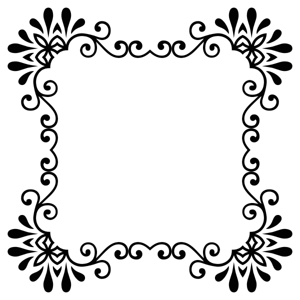 SVG Stylish vintage frame