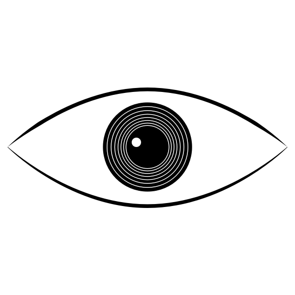 SVG Stylized eye