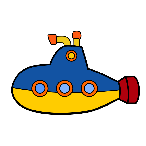 SVG Submarine