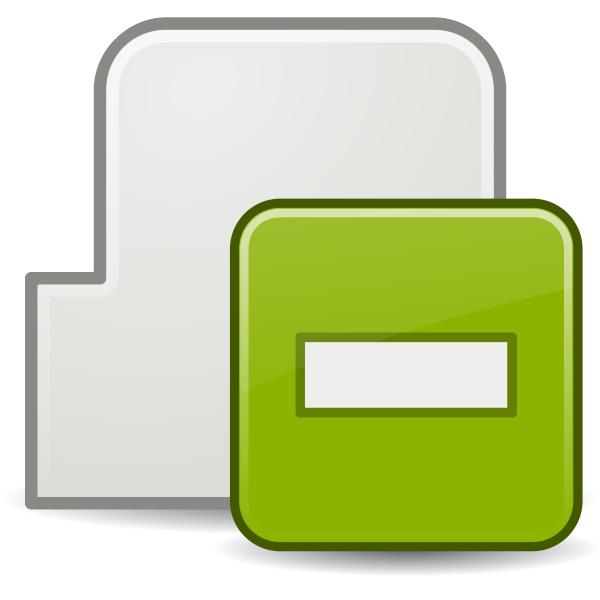 SVG Subtract tab icon