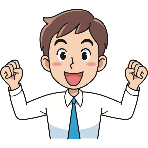 SVG Successful business man