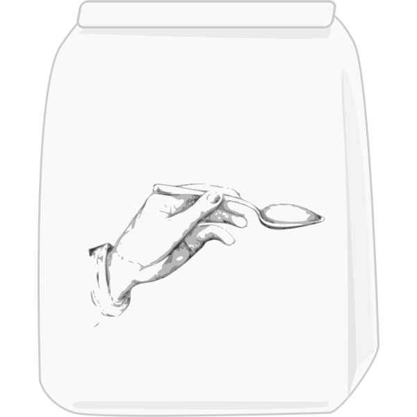SVG Sugar bag