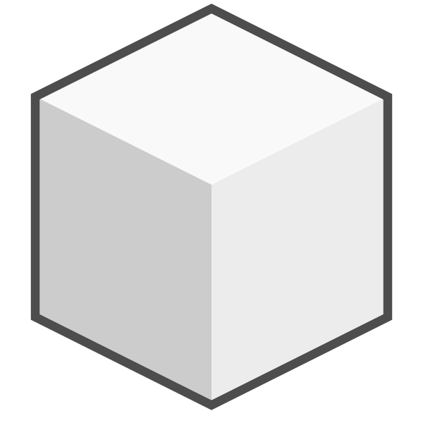 SVG Sugar cube