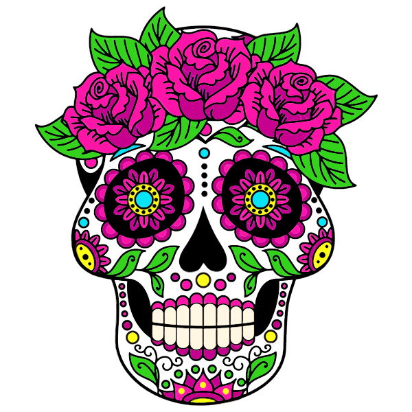 SVG Sugar skull