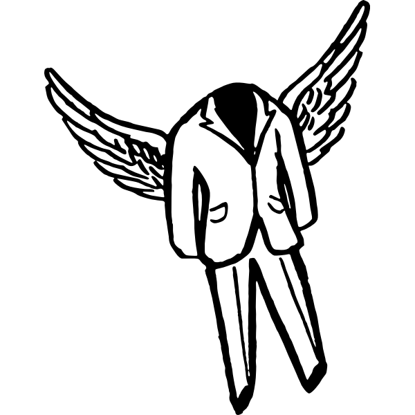 SVG Suit with wings