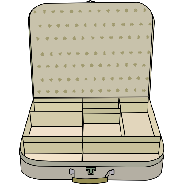 SVG Suitcase vector clip art