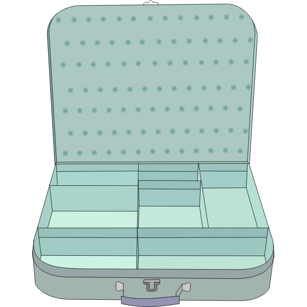 SVG Suitcase vector illustration