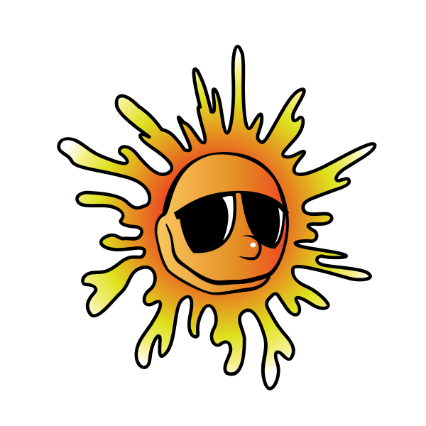 SVG Summer Sunglasses