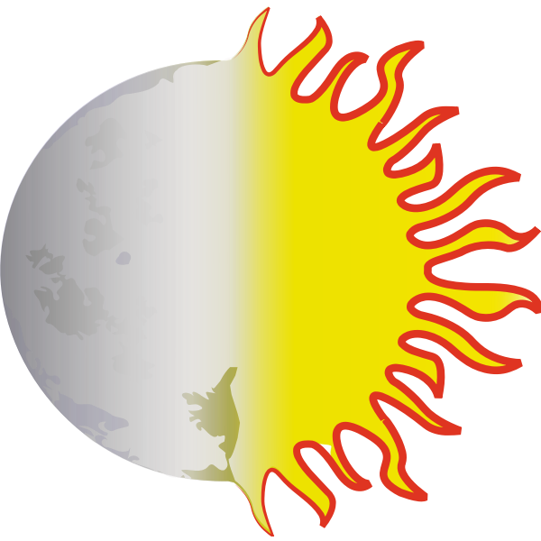 SVG Sun and Moon