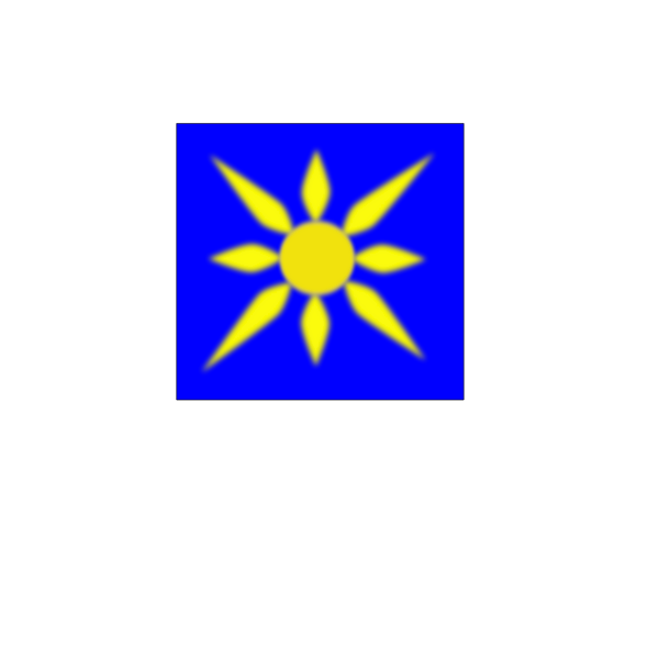 SVG Sun and sky