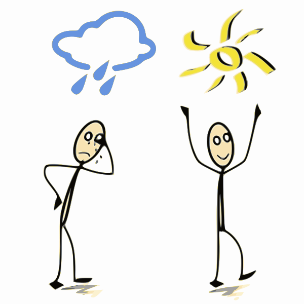 SVG Sun comes after rain