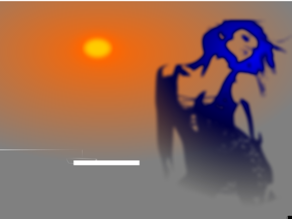 SVG Sun GiRL Wallpaper