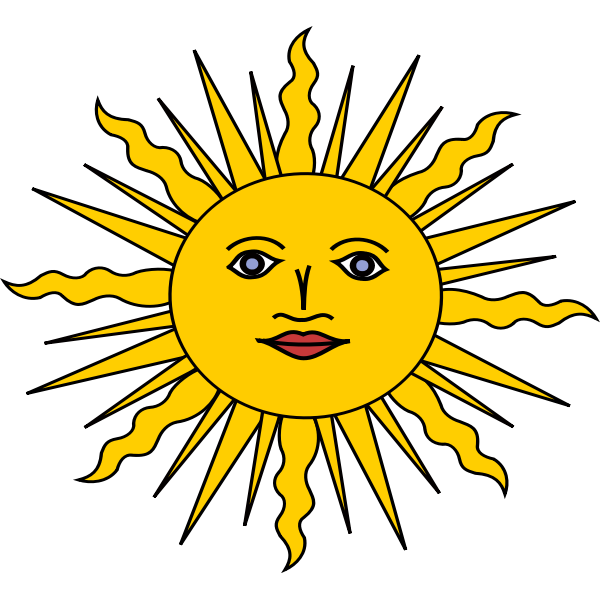 SVG Sun in splendour
