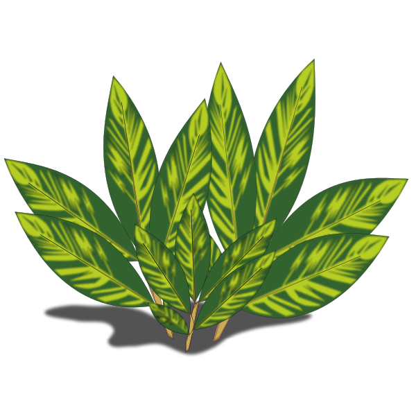 SVG Sun-kissed leaves