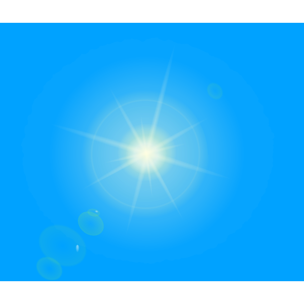 SVG Sun shining
