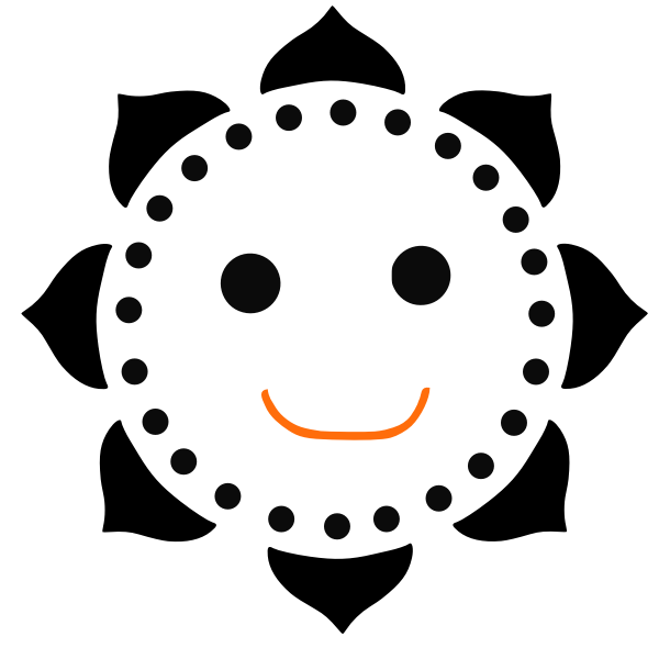 SVG SUN smilie