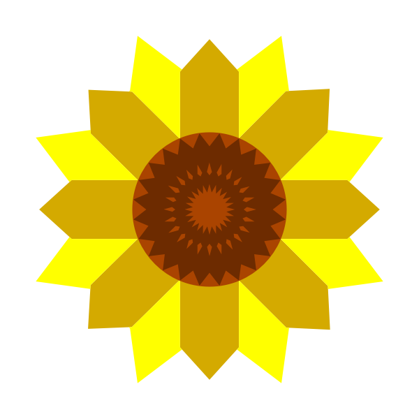 SVG Sunflower