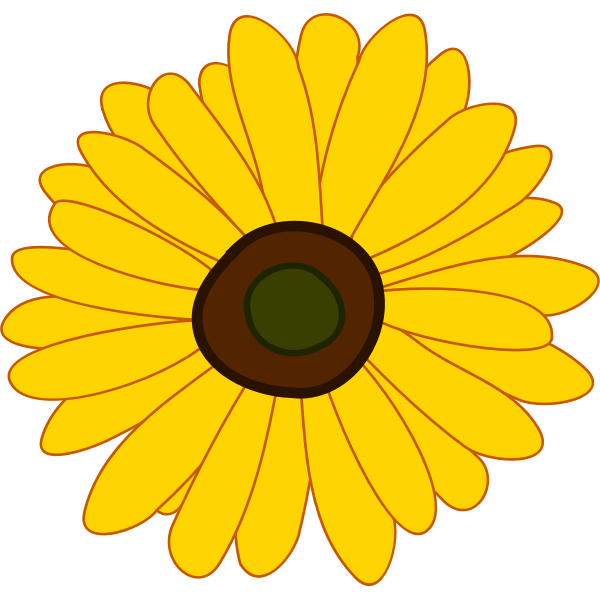 SVG Sunflower