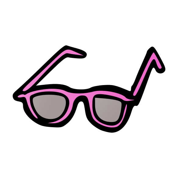 SVG sunglasses outline