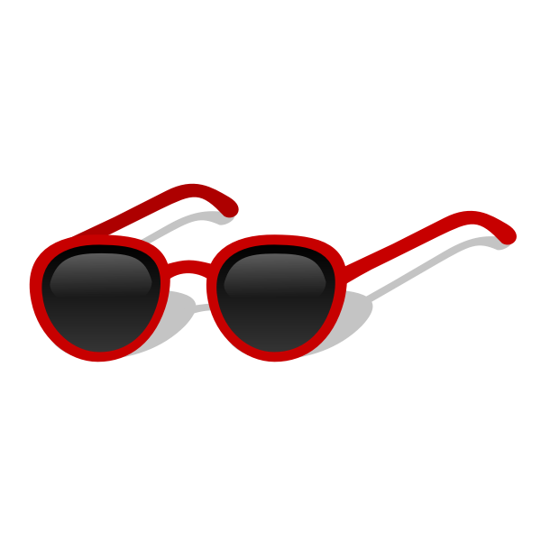 SVG Sunglasses vector image