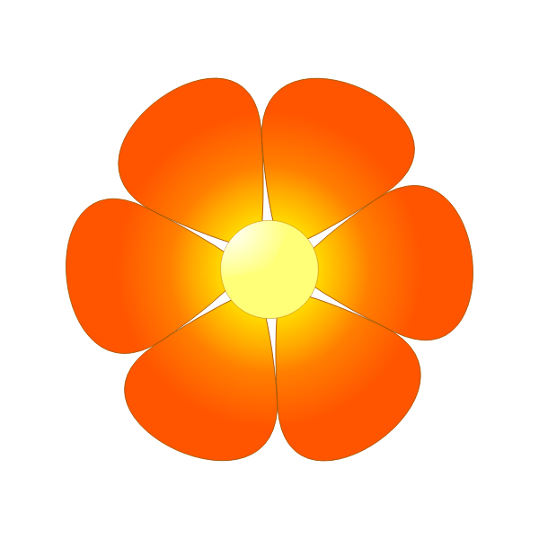 SVG Sunny flower