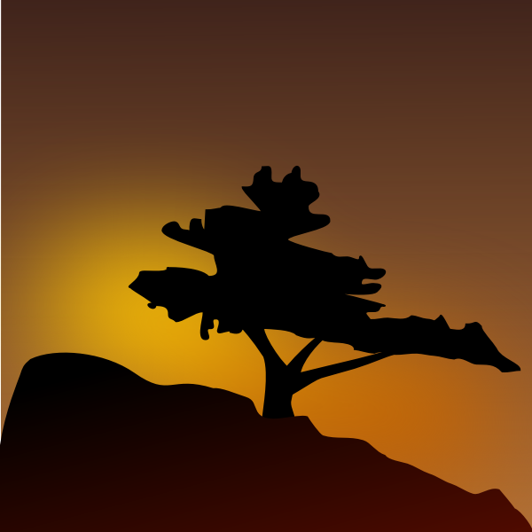 SVG Sunset image